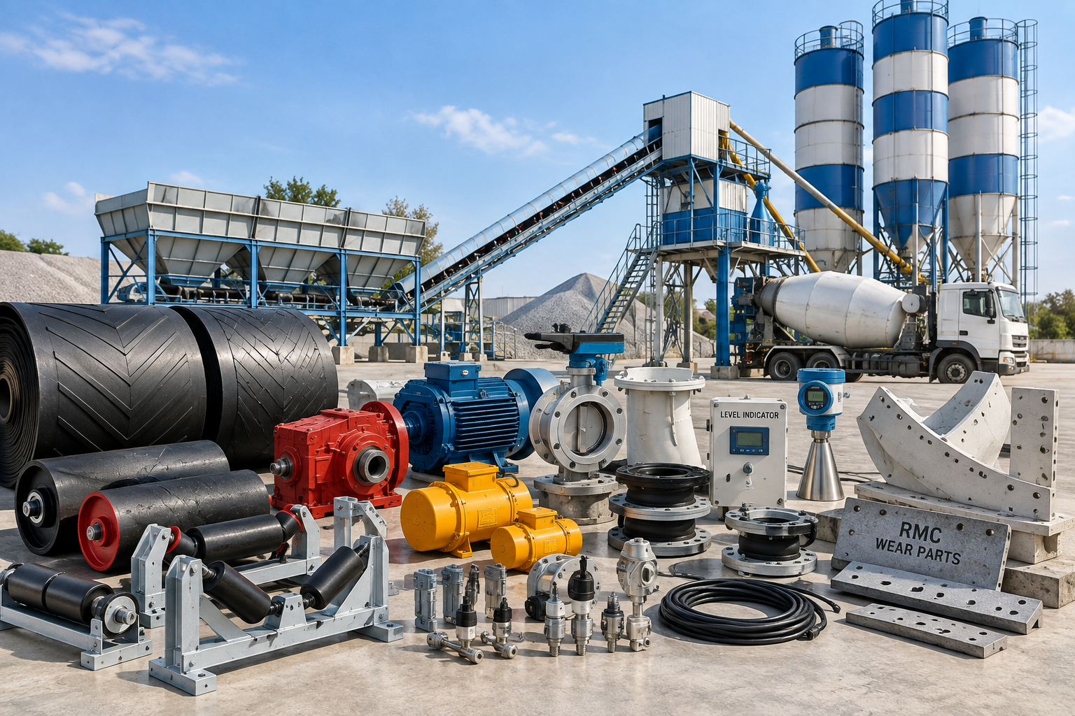 RMC Plant Accessories and Spare Parts