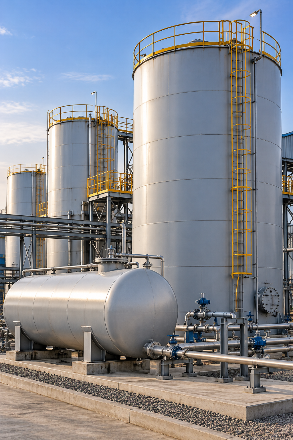 Industrial Steel Storage Tanks
